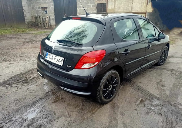 Peugeot 207 cena 12999 przebieg: 168000, rok produkcji 2010 z Rymanów małe 56